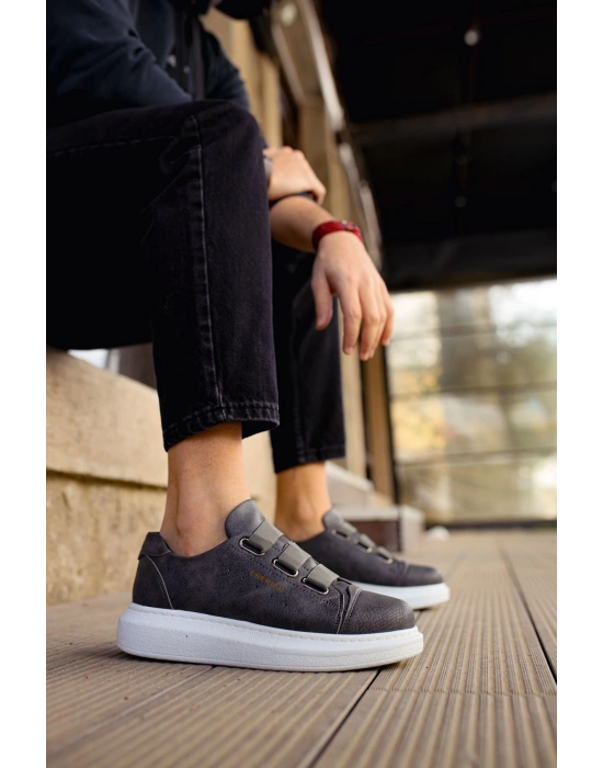 Ch253 Cbt Mirror Non Erkek Ayakkabı Antrasit Erkek Günlük Ayakkabı