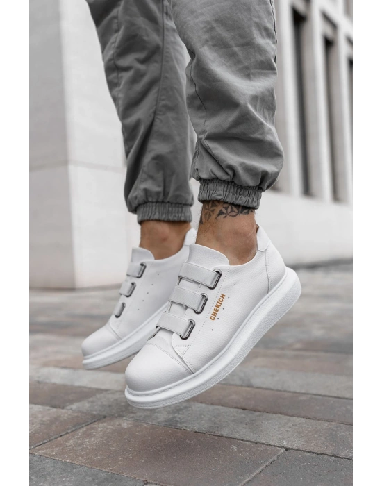 CH253 - CBT Mirror Non Erkek Ayakkabı BEYAZ