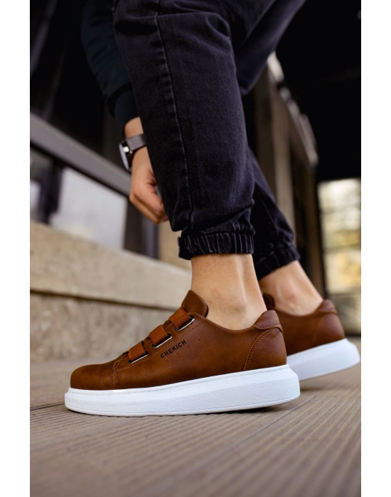 CH253 - CBT Mirror Non Erkek Ayakkabı TABA