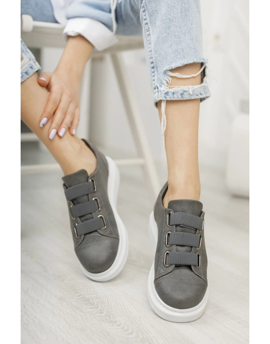 Ch253 Cbt Mirror Non Kadın Ayakkabı Antrasit Kadın Spor Ayakkabı