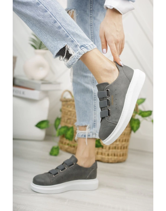 Ch253 Cbt Mirror Non Kadın Ayakkabı Antrasit Kadın Spor Ayakkabı