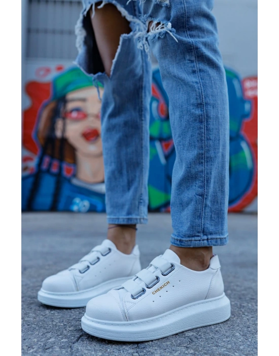 Ch253 Cbt Mirror Non Kadın Ayakkabı Beyaz Kadın Spor Ayakkabı