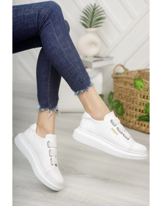 Ch253 Cbt Mirror Non Kadın Ayakkabı Beyaz Kadın Spor Ayakkabı