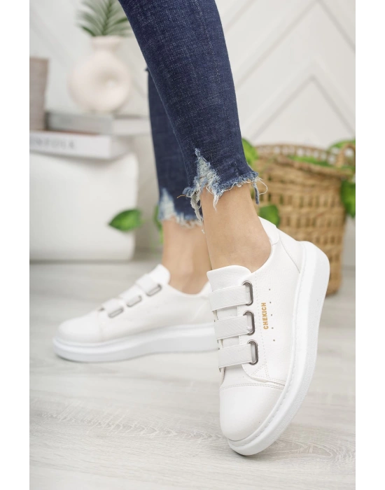 Ch253 Cbt Mirror Non Kadın Ayakkabı Beyaz Kadın Spor Ayakkabı