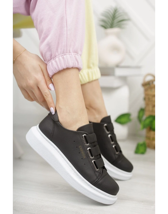 Ch253 Cbt Mirror Non Kadın Ayakkabı Siyah Kadın Spor Ayakkabı