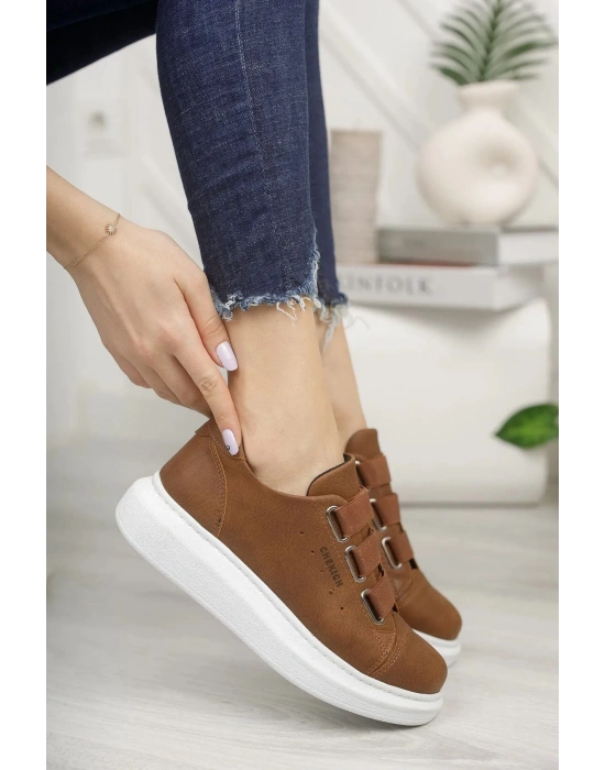 Ch253 Cbt Mirror Non Kadın Ayakkabı Taba Kadın Spor Ayakkabı