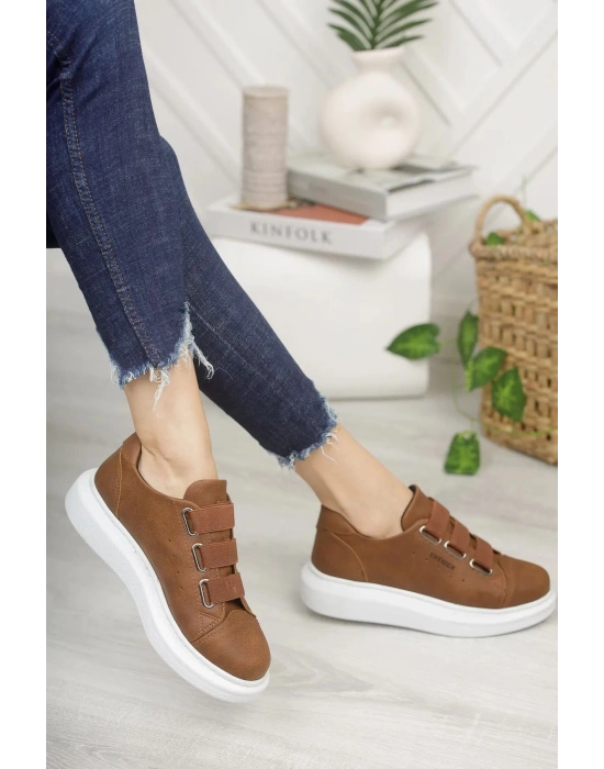 Ch253 Cbt Mirror Non Kadın Ayakkabı Taba Kadın Spor Ayakkabı