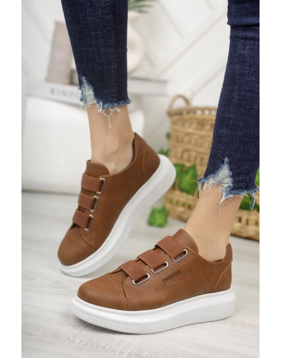 Ch253 Cbt Mirror Non Kadın Ayakkabı Taba Kadın Spor Ayakkabı