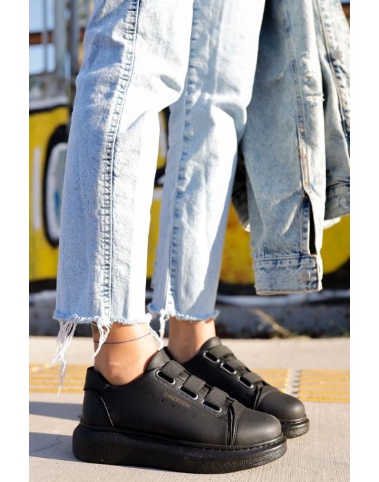 Ch253 Cst Mirror Non Kadın Ayakkabı Siyah Kadın Spor Ayakkabı