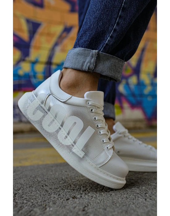 Ch254 Cbt Pittura Erkek Ayakkabı 434 Beyaz / Gümüs Cool Erkek Spor Ayakkabı
