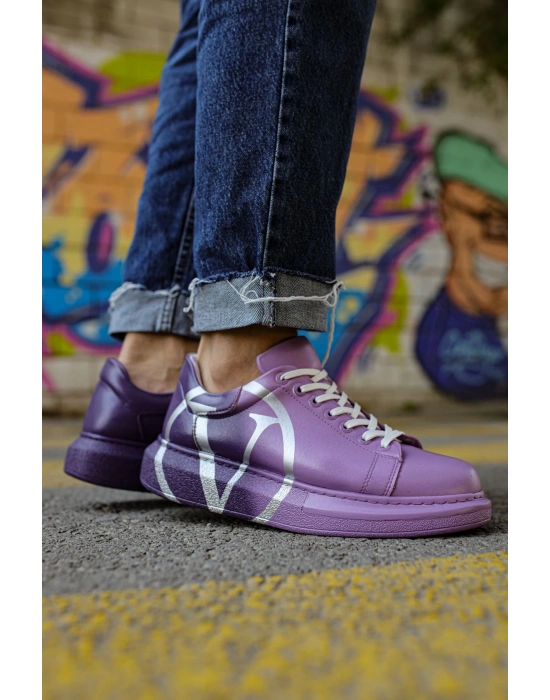 Ch254 Cbt Pittura Erkek Ayakkabı 490 Mor/ Koyu Mor V Erkek Spor Ayakkabı