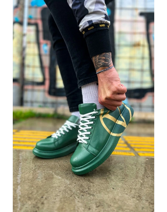 Ch254 Cbt Pittura Erkek Ayakkabı 491 Yesil / Koyu Yesil V Erkek Spor Ayakkabı