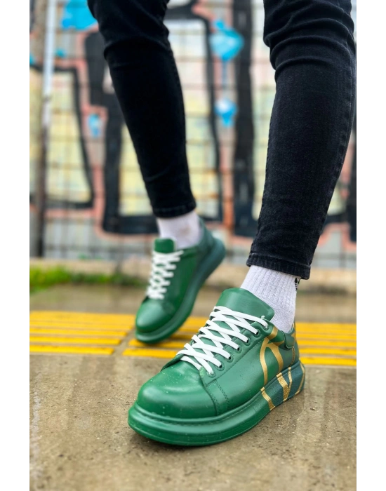 Ch254 Cbt Pittura Erkek Ayakkabı 491 Yesil / Koyu Yesil V Erkek Spor Ayakkabı