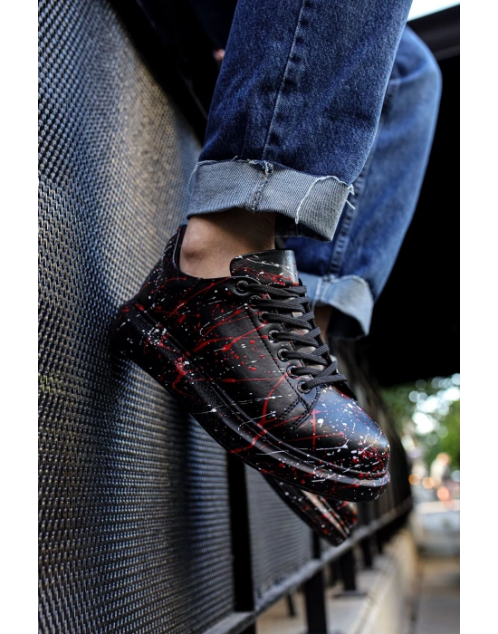 Ch254 Cst Pittura Erkek Ayakkabı 471 Beyaz / Kirmizi Splush Erkek Spor Ayakkabı