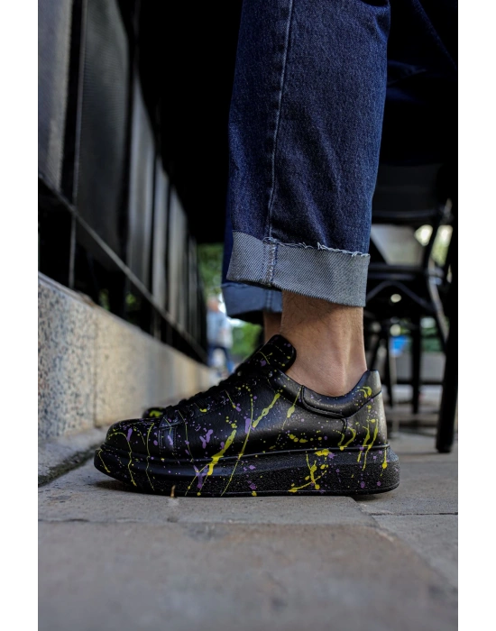 Ch254 Cst Pittura Erkek Ayakkabı 472 Sari / Mor Erkek Spor Ayakkabı