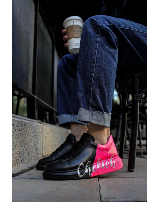 Ch254 Cst Pittura Erkek Ayakkabı 477 Siyah / Pembe Chekich Erkek Spor Ayakkabı