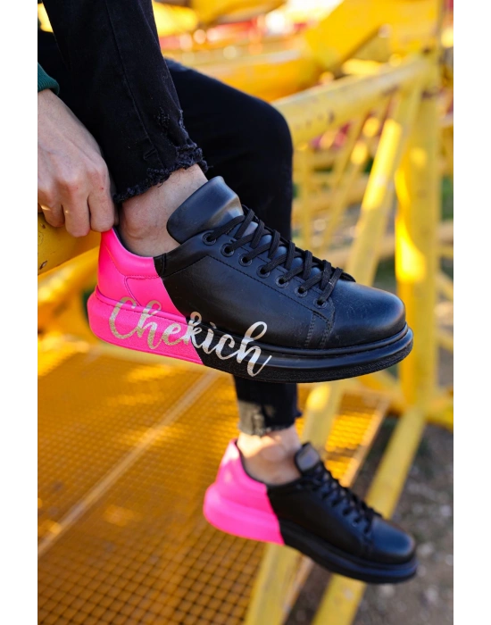 Ch254 Cst Pittura Erkek Ayakkabı 477 Siyah / Pembe Chekich Erkek Spor Ayakkabı