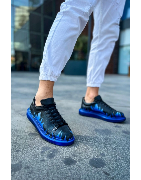 CH254 - CST Pittura Erkek Ayakkabı 534 MAVI ALEV