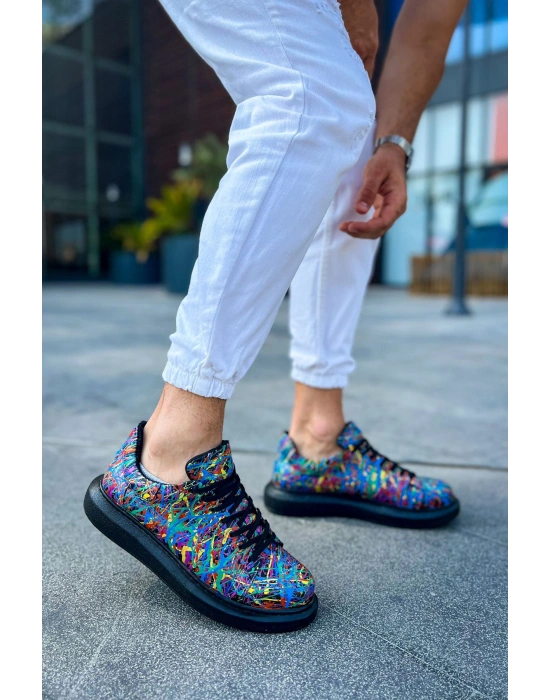 CH254 - CST Pittura Erkek Ayakkabı 538 CRAZY SPLUSH SIYAH