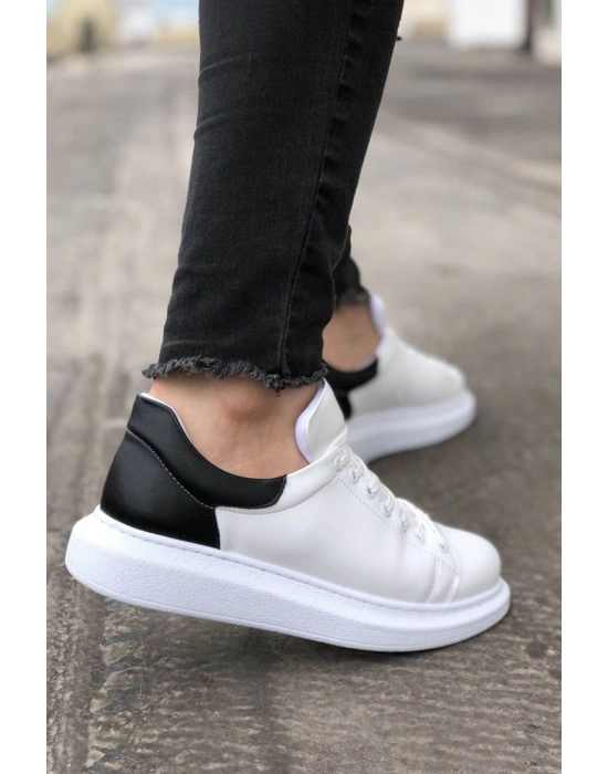 CH256 - CBT Estrella Erkek Ayakkabı BEYAZ/SIYAH