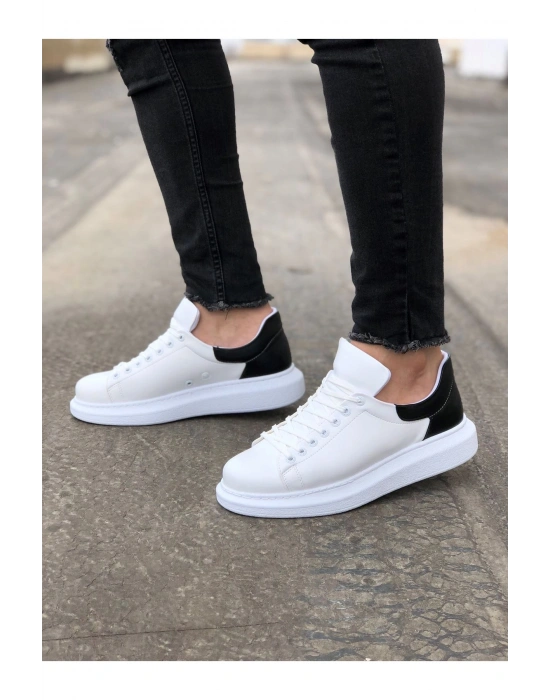 CH256 - CBT Estrella Erkek Ayakkabı BEYAZ/SIYAH