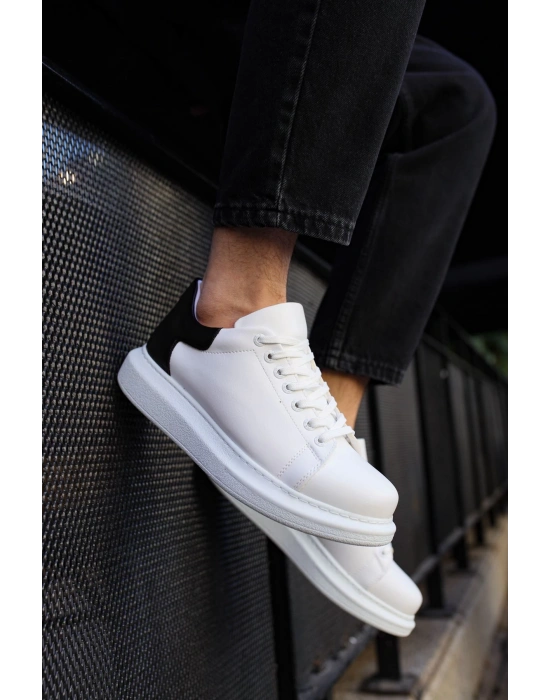 Ch256 Cbt Estrella Erkek Ayakkabı Beyaz/siyah Erkek Günlük Ayakkabı