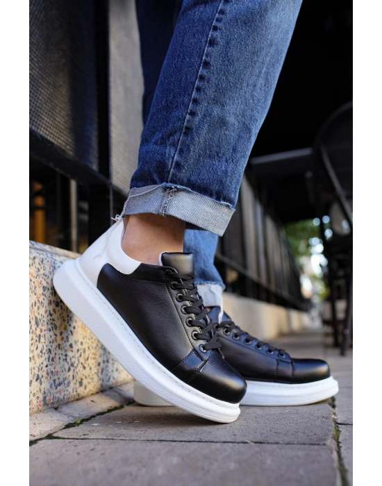 CH256 - CBT Estrella Erkek Ayakkabı SIYAH/BEYAZ