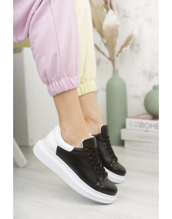 Ch256 Cbt Estrella Kadın Ayakkabı Siyah/beyaz Kadın Spor Ayakkabı