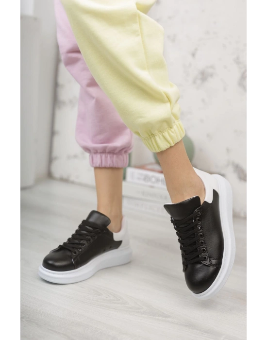 Ch256 Cbt Estrella Kadın Ayakkabı Siyah/beyaz Kadın Spor Ayakkabı