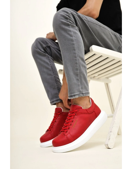 Ch257 Cbt Estrella Erkek Ayakkabı Kirmizi Erkek Günlük Ayakkabı