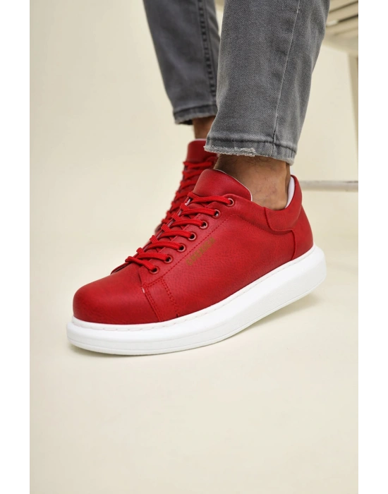 CH257 - CBT Estrella Erkek Ayakkabı KIRMIZI