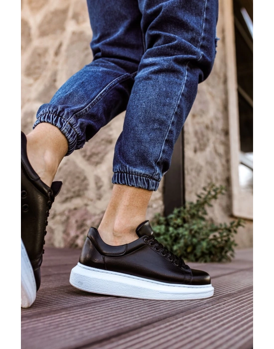 Ch257 Cbt Estrella Erkek Ayakkabı Siyah Erkek Günlük Ayakkabı