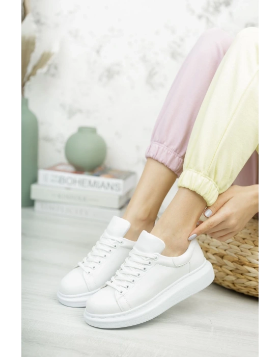 Ch257 Cbt Estrella Kadın Ayakkabı Beyaz Kadın Spor Ayakkabı