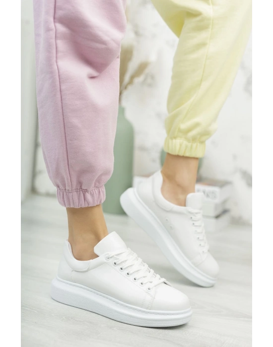 Ch257 Cbt Estrella Kadın Ayakkabı Beyaz Kadın Spor Ayakkabı