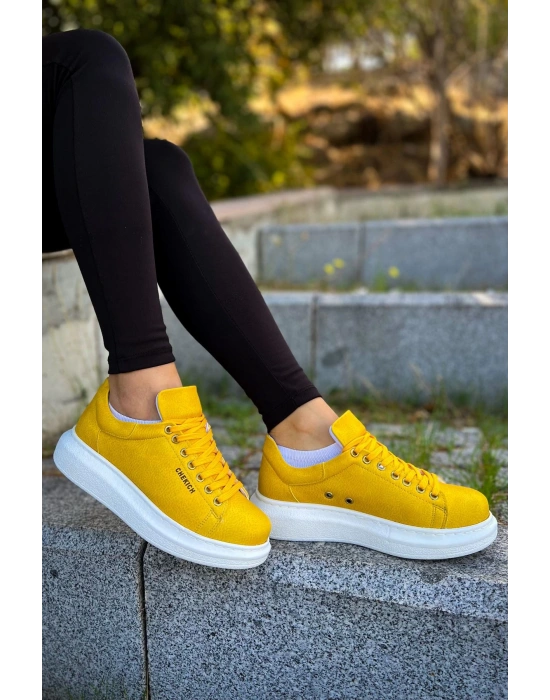 Ch257 Cbt Estrella Kadın Ayakkabı Sari Kadın Spor Ayakkabı