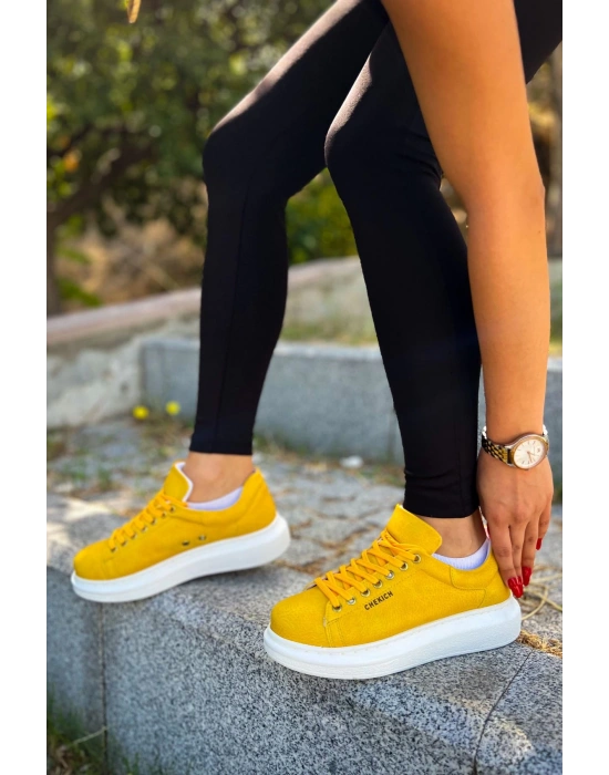Ch257 Cbt Estrella Kadın Ayakkabı Sari Kadın Spor Ayakkabı