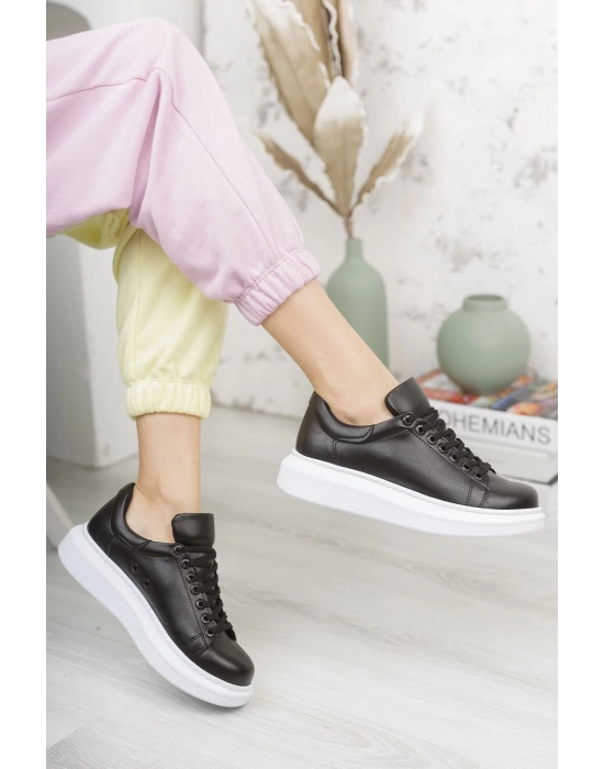 Ch257 Cbt Estrella Kadın Ayakkabı Siyah Kadın Spor Ayakkabı