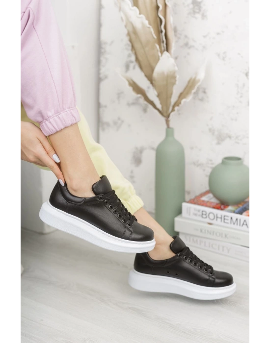 Ch257 Cbt Estrella Kadın Ayakkabı Siyah Kadın Spor Ayakkabı