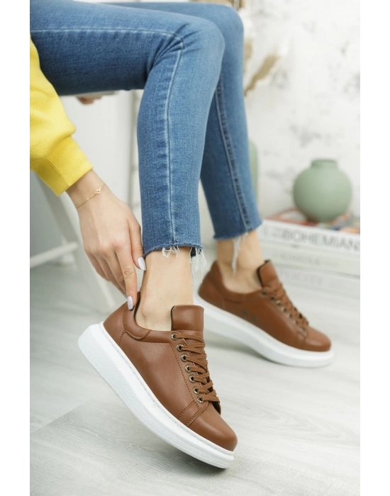 Ch257 Cbt Estrella Kadın Ayakkabı Taba Kadın Spor Ayakkabı