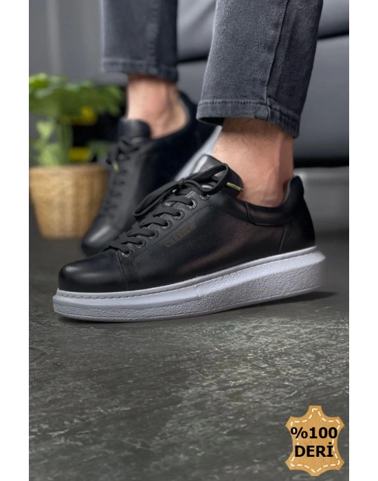CH257 - DBT Estrella Deri Erkek Ayakkabı SIYAH