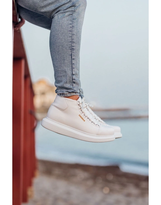 CH258 - CBT Roma Erkek Bot BEYAZ