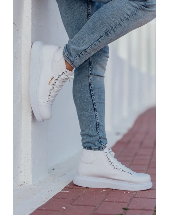 CH258 - CBT Roma Erkek Bot BEYAZ