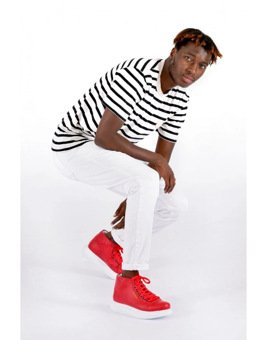 CH258 - CBT Roma Erkek Bot KIRMIZI