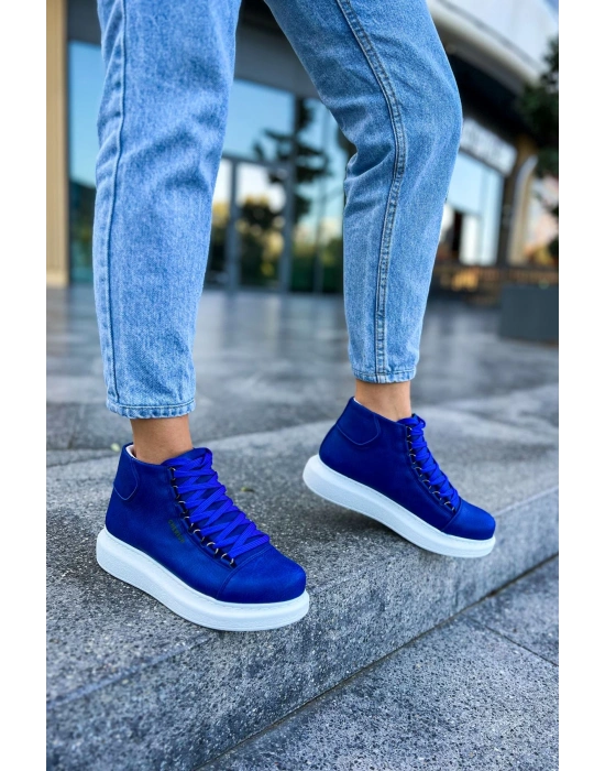 Ch258 Cbt Roma Kadın Sax Mavi Kadın Bot