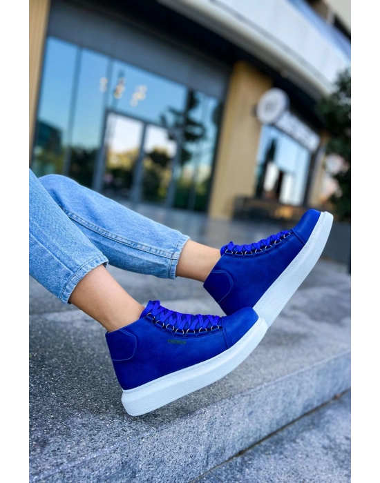 Ch258 Cbt Roma Kadın Sax Mavi Kadın Bot