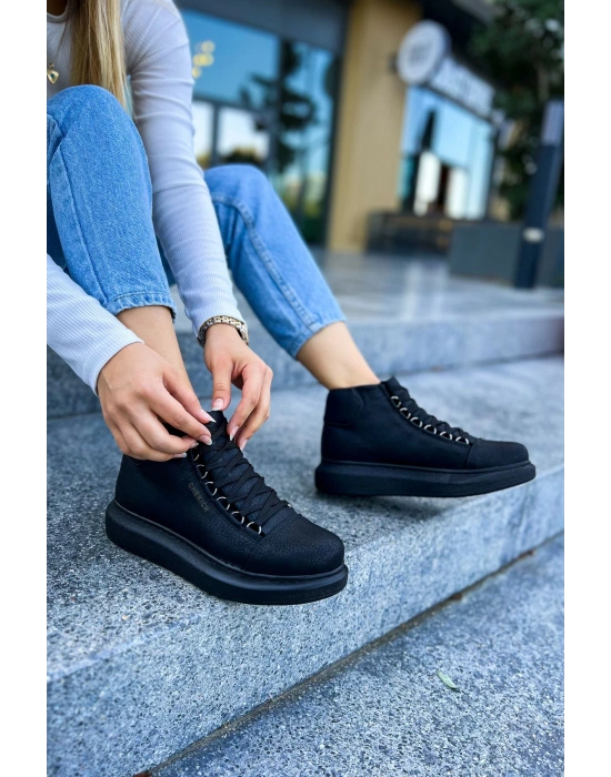 Ch258 Cst Roma Kadın Siyah Kadın Bot