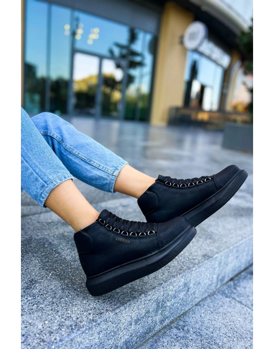 Ch258 Cst Roma Kadın Siyah Kadın Bot