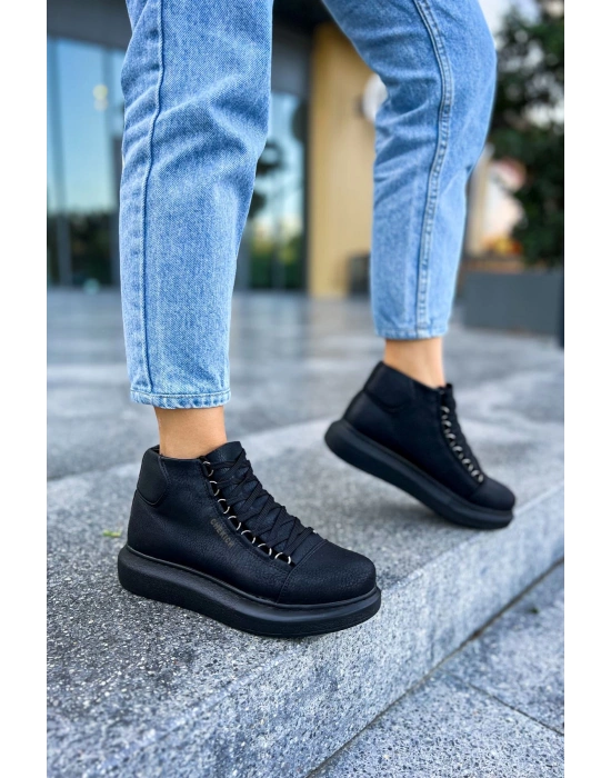 Ch258 Cst Roma Kadın Siyah Kadın Bot