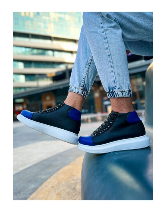 Ch258 Gbt Roma Colourful Erkek Siyah/sax Mavi Erkek Bot