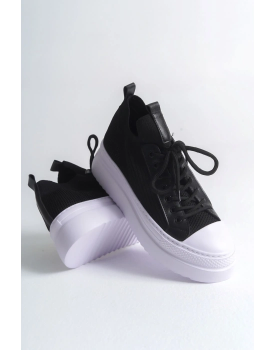 CH2601 - Triko Erkek Ayakkabı SIYAH